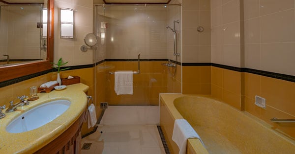 Deluxe city view room floor Plan